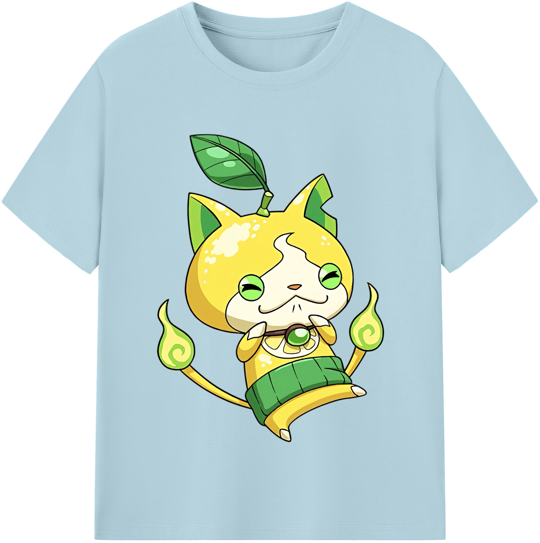 （画像用） 妖怪ウォッチ Yo-kai Watch 綿100％半袖Tシャツ（フロントプリント）